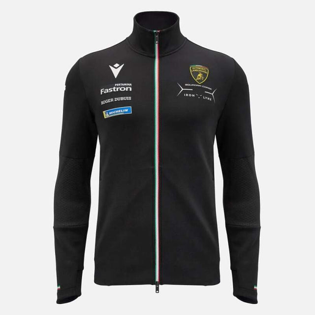 Bluza zespołowa Lamborghini Hypercar SC63 Le Mans czarna