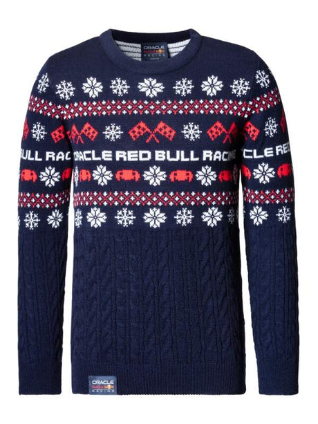 Sweter zimowy Oracle Red Bull Racing - edycja świąteczna