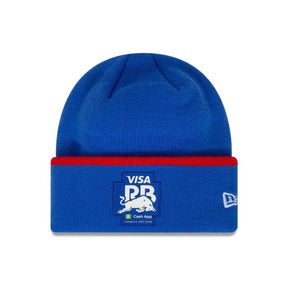 Visa Cash App RB winter beanie blue with logo