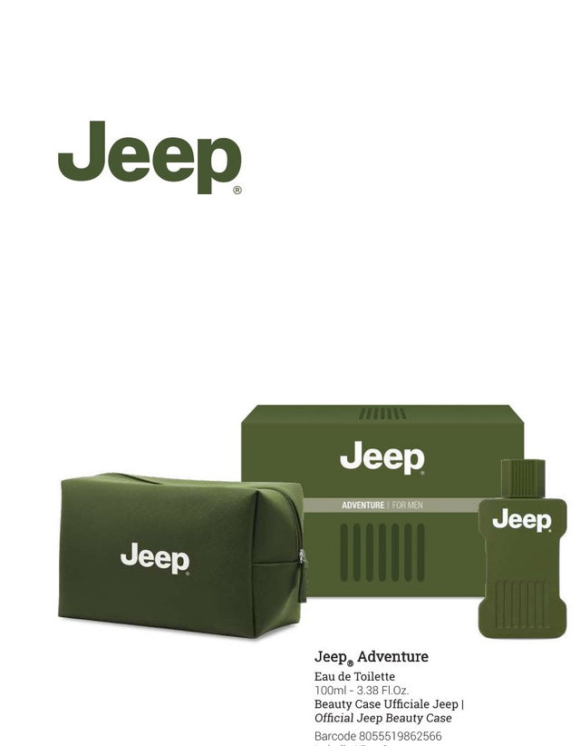 Jeep Adventure Eau De Toilette 100 ml + kosmetyczka Jeep