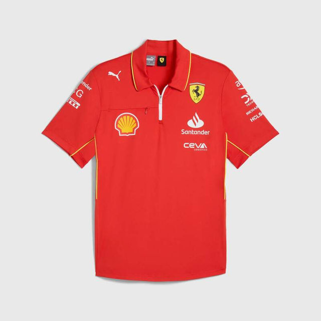 Scuderia Ferrari F1 PRO team polo shirt red