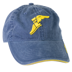 Goodyear Wingfoot fan cap light blue