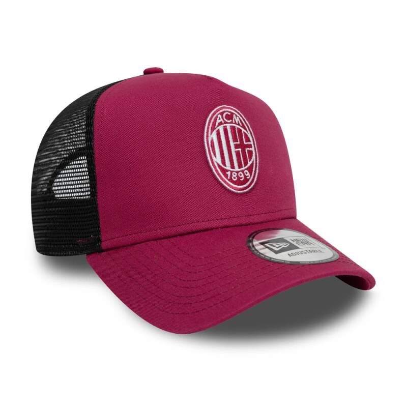 Siateczkowa czapka z daszkiem AC MILAN EF z logo