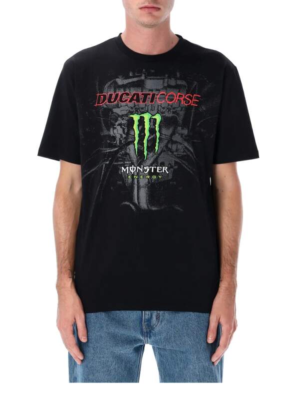 Ducati Corse – Monster Energy fan T-shirt black Monster