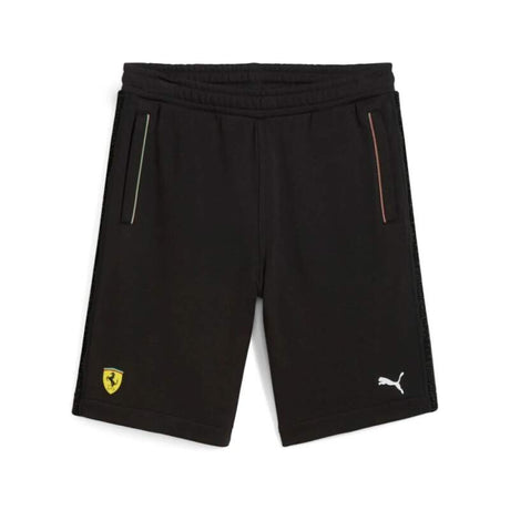 Spodenki casual Scuderia Ferrari - Puma z logo czarne