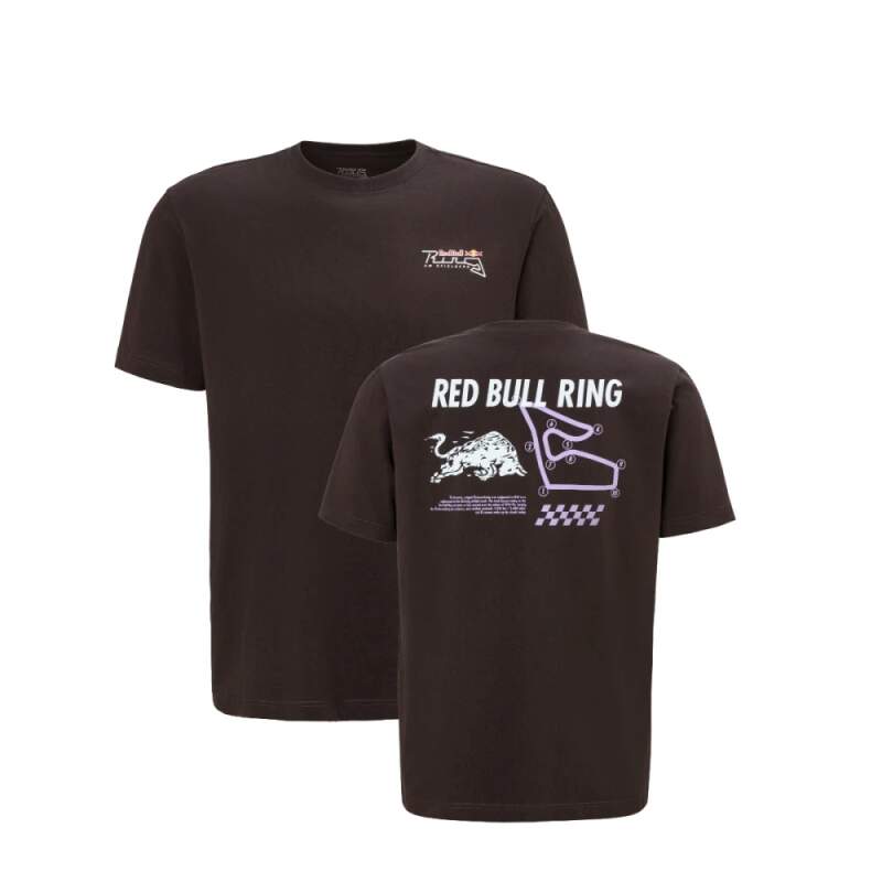 Red Bull Ring CIRCUIT fan T-shirt black with RRI motif