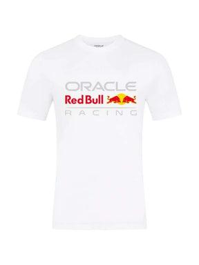 Koszulka casual Oracle Red Bull Racing z logo biała CORE