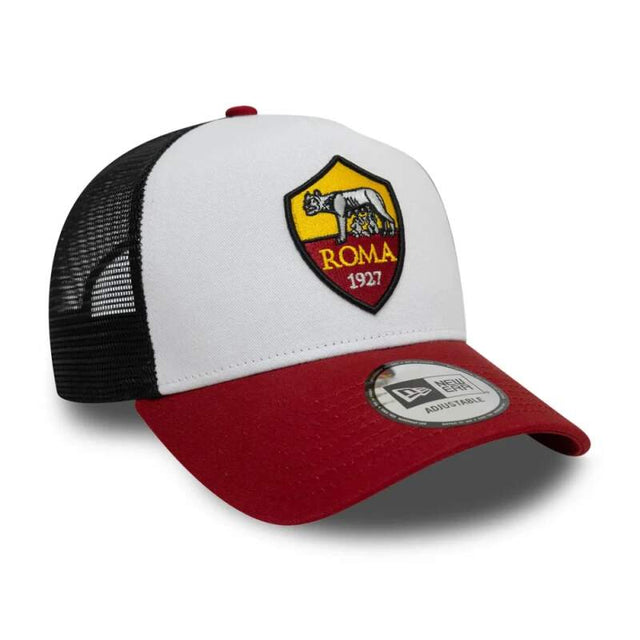 Siateczkowa czapka z daszkiem AS ROMA EF z logo