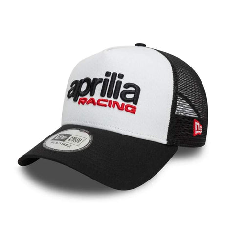 Czapka z daszkiem Aprilia Racing EF biała z logo