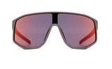 Red Bull Spect DASH sunglasses grey with purple lens