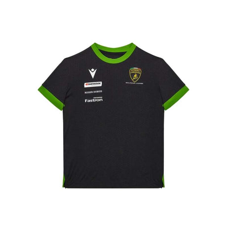 Koszulka dziecięca Lamborghini Squadra Corse z logo sponsorów - 9-12 lat