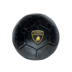 Piłka nożna Lamborghini (5) czarna z logo
