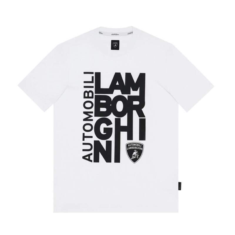 Automobili Lamborghini casual T-shirt white
