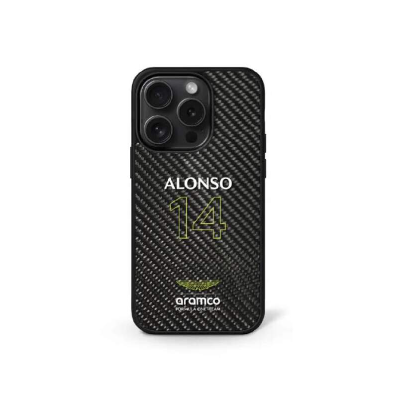 Etui Aston Martin F1 Team na iPhone 16 Fernando Alonso