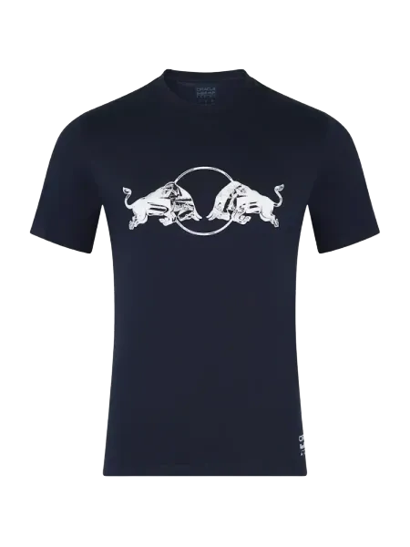 Oracle Red Bull Racing T-Shirt with Bull Motif – Navy