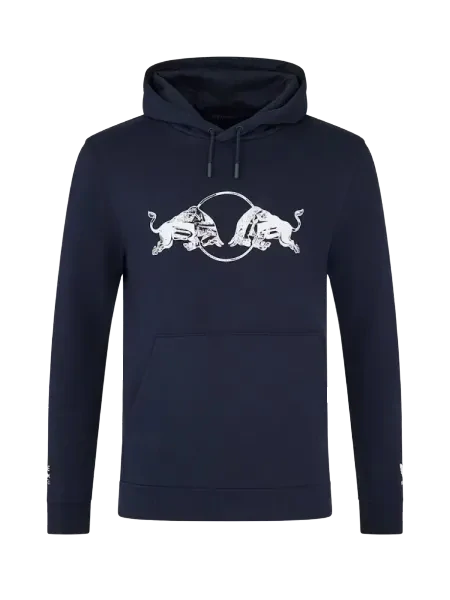Bluza z kapturem Oracle Red Bull Racing z motywem byka – granatowa