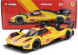 Model Bburago Ferrari 499P NR.83 Le Mans 2024 1:18 AF Corse