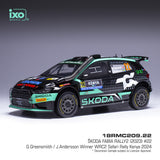 Model IXO Škoda Fabia Rally2, WRC, Safari Rally Kenya, 2024, #22
