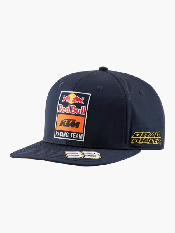 Czapka zespołowa KTM Red Bull MotoGP B. Binder z prostym daszkiem