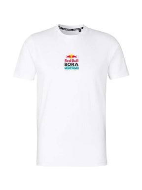 Red Bull Bora Hansgrohe fan T-shirt white with logo