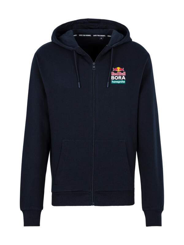 Red Bull Bora Hansgrohe fan sweatshirt, navy blue, with logo - S