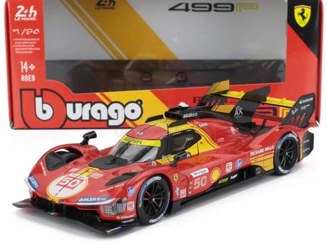 Model Bburago Ferrari 499P #50 Winner Le Mans 2024