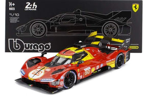 Model Bburago Ferrari 499P NR. 50 Winner Le Mans 2024 1:18 - edycja Deluxe