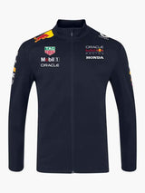 Oracle Red Bull Racing team softshell jacket with sponsor logos