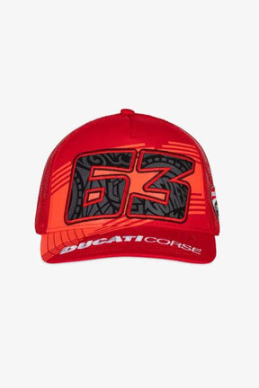 Czapka z daszkiem kibica Ducati Corse - Pecco Bagnaia