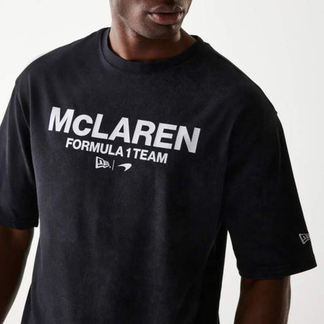 Koszulka casual McLaren F1 NE wordmark czarna