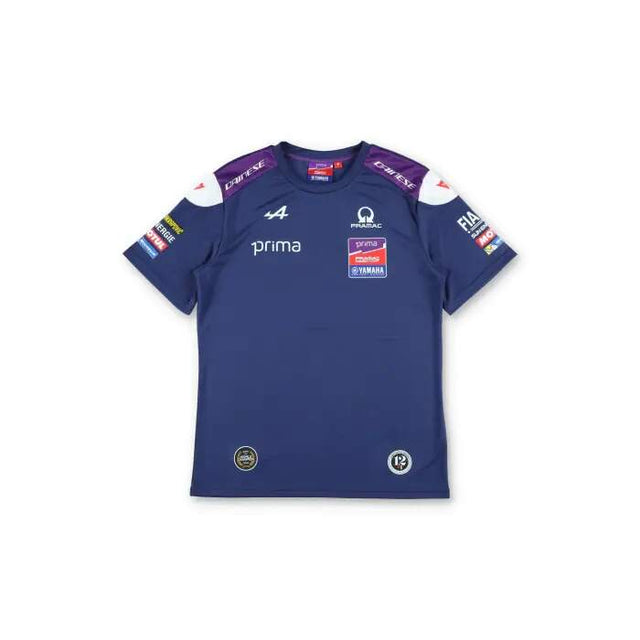 Yamaha Pramac team T-shirt with sponsor logos