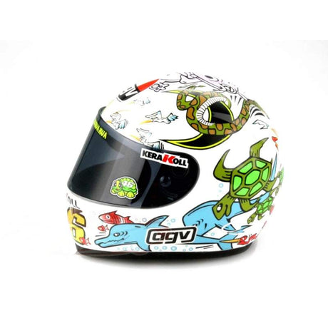 Model kasku MotoGP Valentino Rossi Valencia 2005