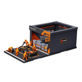 Model Bburago McLaren F1 1:43 Oscar Piastri z modelem boksu