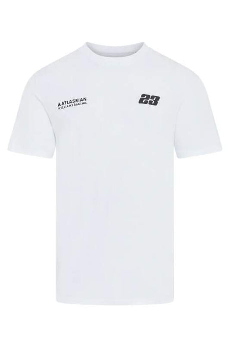 Koszulka kibica Alex Albon - Williams Racing F1 biała - XXL