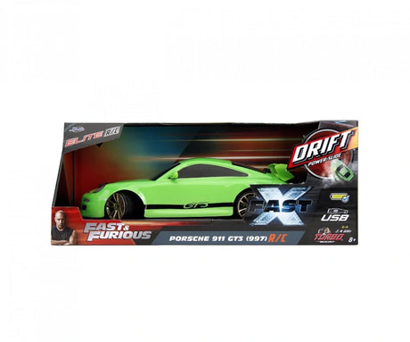 Jada Fast & Furious Porsche 911 GT3 (997) Drift RC Car 1:10