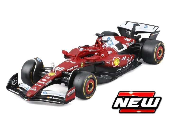 Model Scuderia Ferrari SF-25 Bburago #16 Charles Leclerc 2025