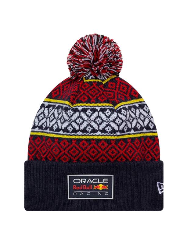 Czapka zimowa Red Bull Racing F1 z pomponem - Winter edition