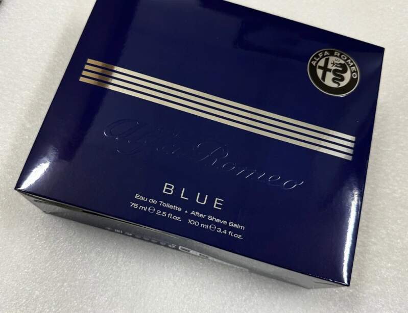 Alfa Romeo Blue Eau de Toilette 75 ml + aftershave balm 100 ml gift set