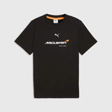 Koszulka McLaren F1 czarna z logo Puma - edycja casual