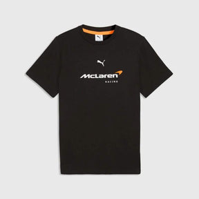 Koszulka McLaren F1 czarna z logo Puma - edycja casual