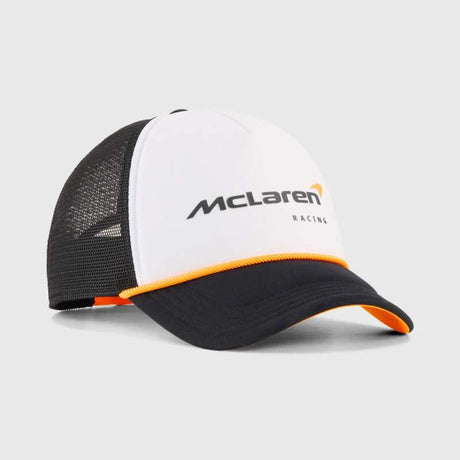 Czapka z daszkiem z siateczką McLaren F1 biała z logo Puma - McLaren Racing