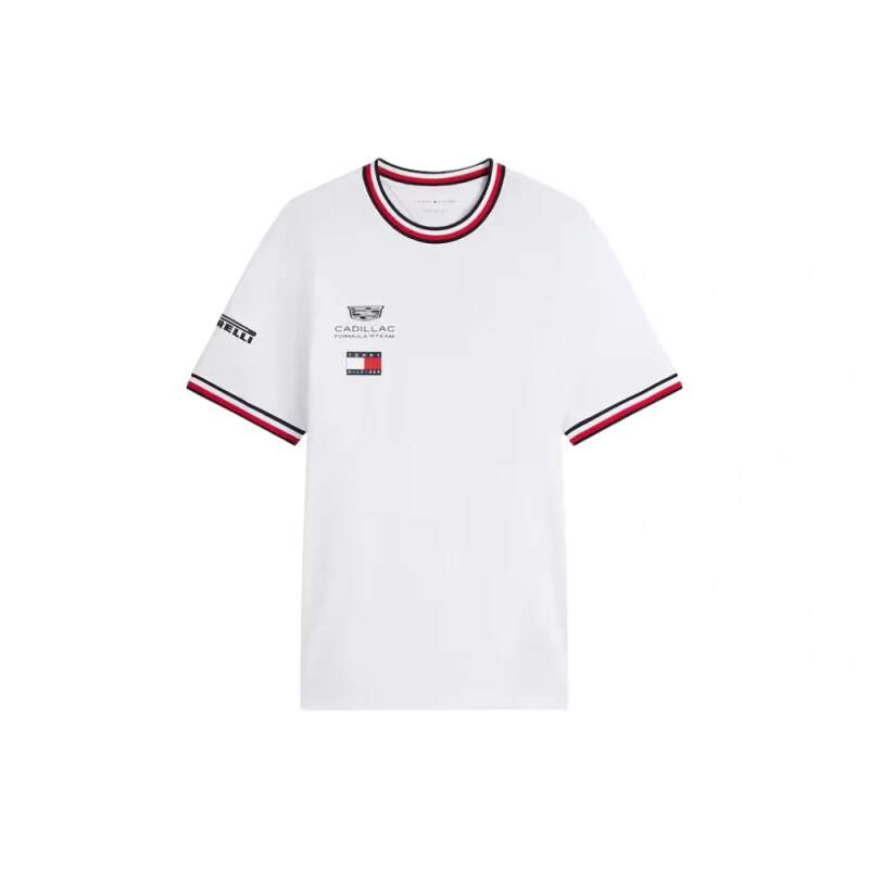 White Cadillac F1 x Tommy Hilfiger T-shirt - team edition
