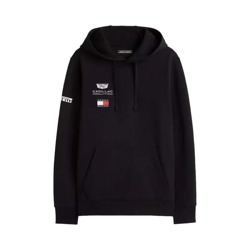 Black Cadillac F1 x Tommy Hilfiger hoodie - team edition