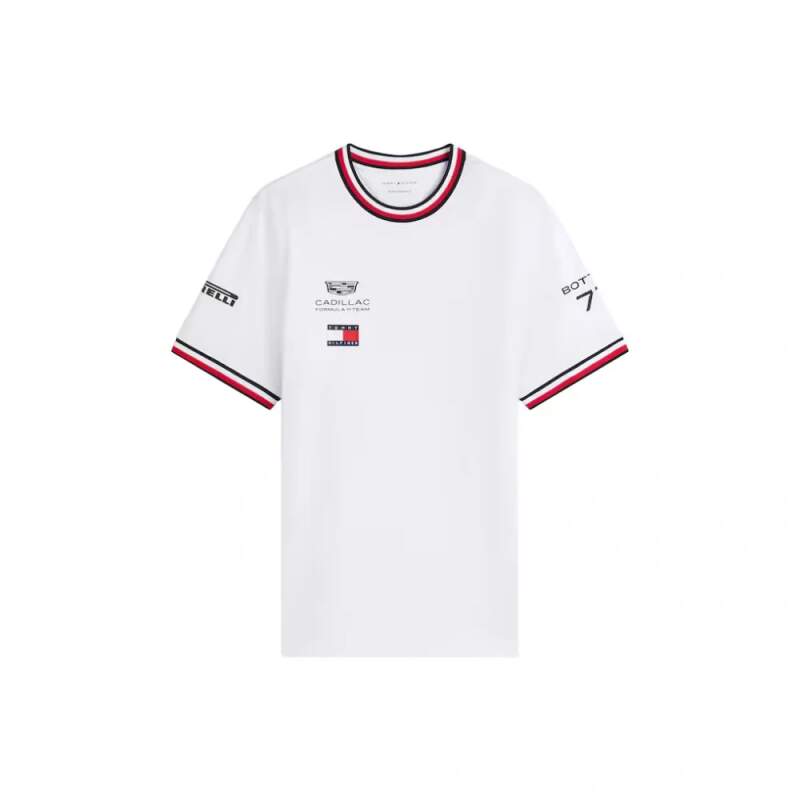 Koszulka Valtteri Bottas Cadillac F1 x Tommy Hilfiger - edycja zespołowa
