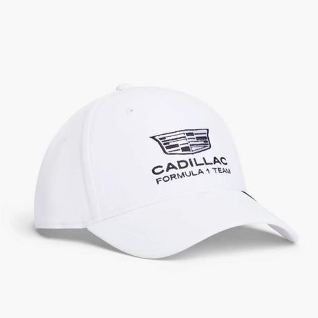 Biała czapka z daszkiem Cadillac F1 x Tommy Hilfiger - edycja zespołowa
