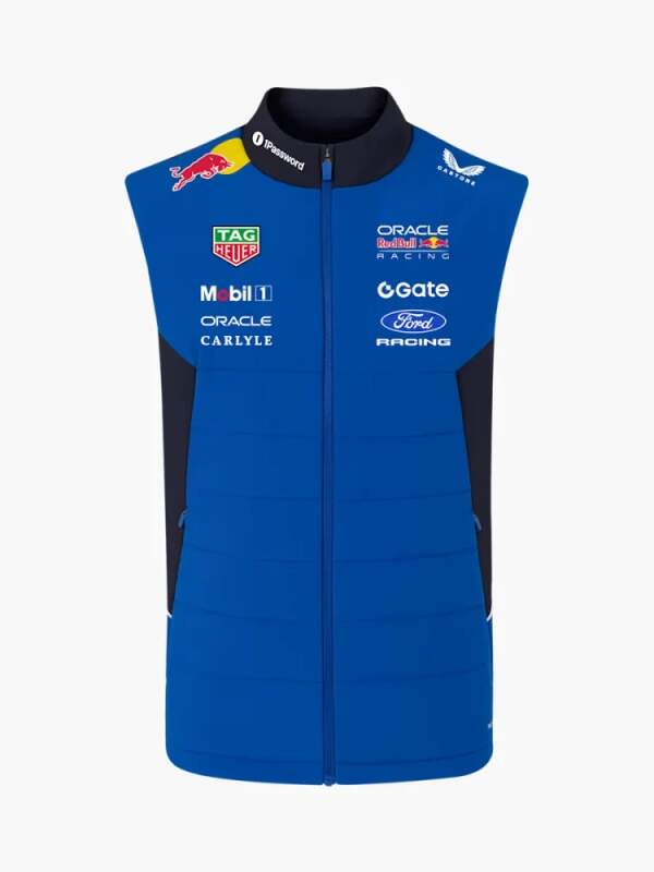 Oracle Red Bull Racing vest with sponsor logos - team edition