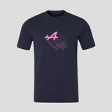 Koszulka BWT Alpine F1 - edycja GRAPHIC granatowa