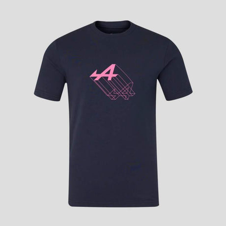 BWT Alpine F1 T-shirt - GRAPHIC edition, navy blue