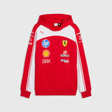 Scuderia Ferrari F1 x Puma hoodie with sponsor logos - team edition
