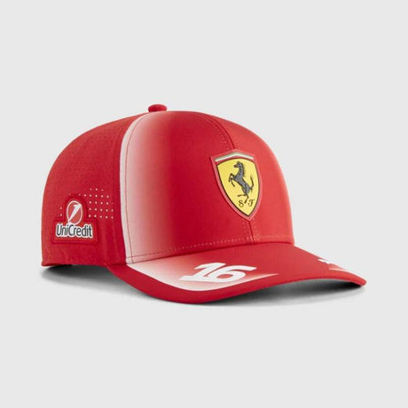 Czapka z daszkiem Charles Leclerc Scuderia Ferrari F1 x Puma - edycja zespołowa